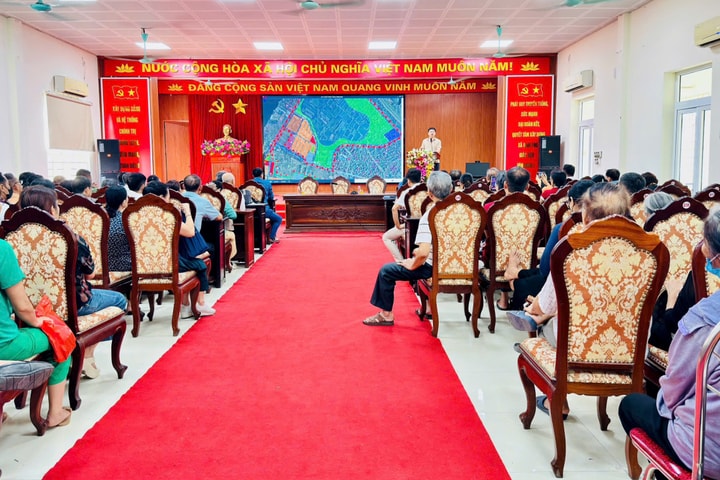 Xã Nam Phù bảo đảm minh bạch trong công tác thu hồi đất Dự án Khu đô thị thể thao Quốc tế Hà Nội