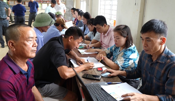 Thanh Oai: Chi trả tiền bồi thường, GPMB đợt 2 dự án Khu đô thị thể thao quốc tế Hà Nội