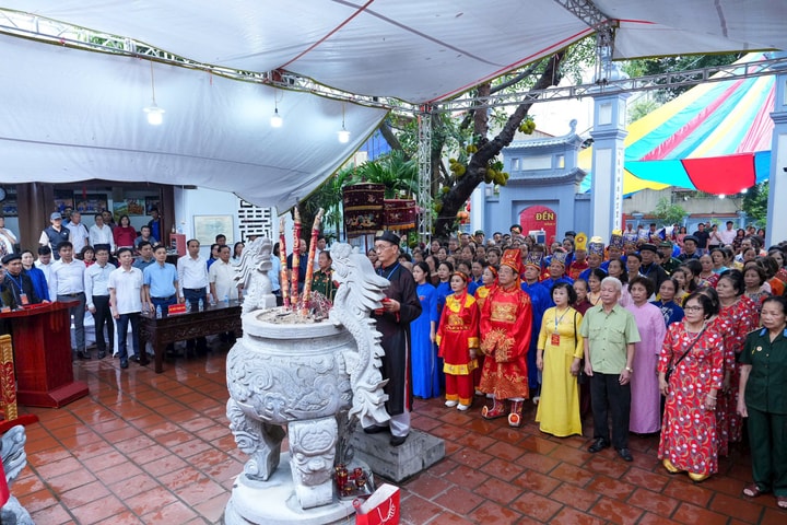 Phường Tây Hồ tổ chức Lễ kỷ niệm 998 năm Hội thề Trung Hiếu Đền Đồng Cổ