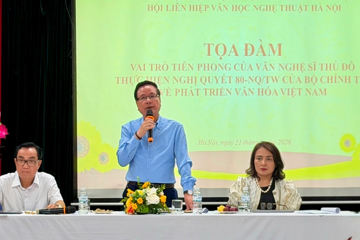 Phát huy vai trò tiên phong của văn nghệ sĩ Thủ đô