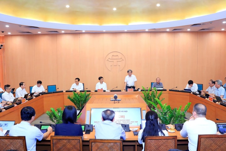Hà Nội - Quảng Ninh trao đổi kinh nghiệm về triển khai Nghị quyết số 57-NQ/TW