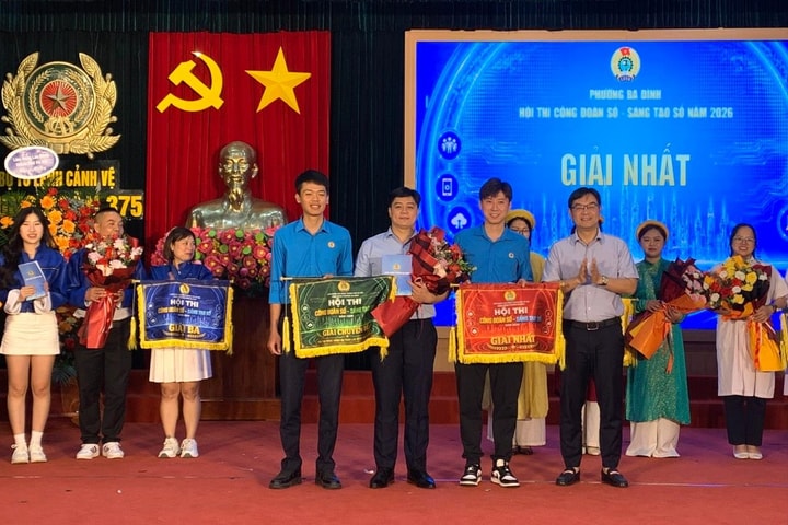 Phường Ba Đình tổ chức hội thi sáng tạo số trong công đoàn cơ sở