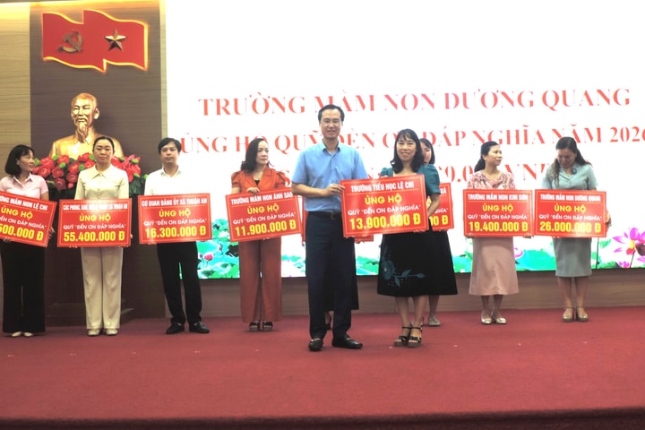 Xã Thuận An phát động ủng hộ Quỹ “Đền ơn đáp nghĩa” năm 2026