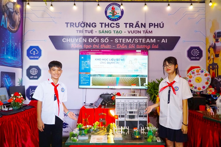 Xã Trần Phú: Đẩy mạnh ứng dụng AI, phát triển kỹ năng số cho học sinh