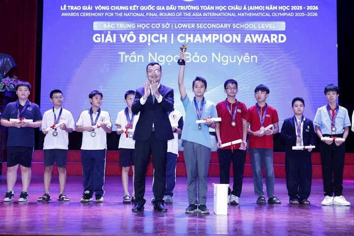 Hà Nội dẫn đầu tại chung kết giải Đấu trường Toán học châu Á