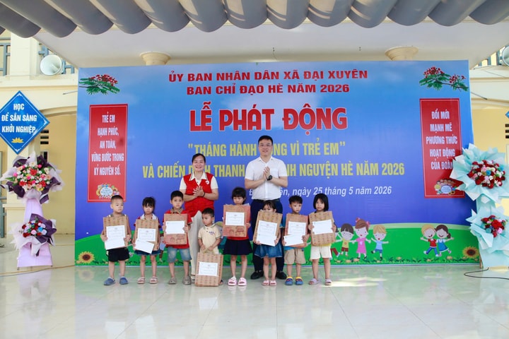 Đại Xuyên phát động Chiến dịch hè và Tháng hành động vì trẻ em năm 2026