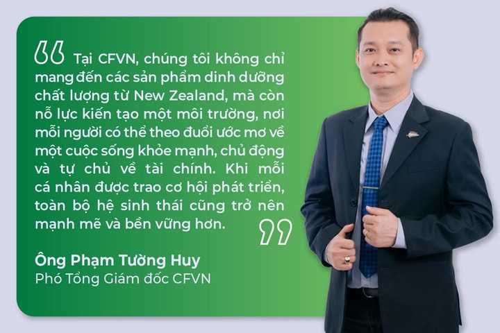Giải mã mô hình quản trị “Dinh dưỡng chủ động” của Care For Việt Nam