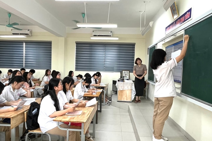 Trường học chủ động điều chỉnh dạy học ứng phó với nắng nóng