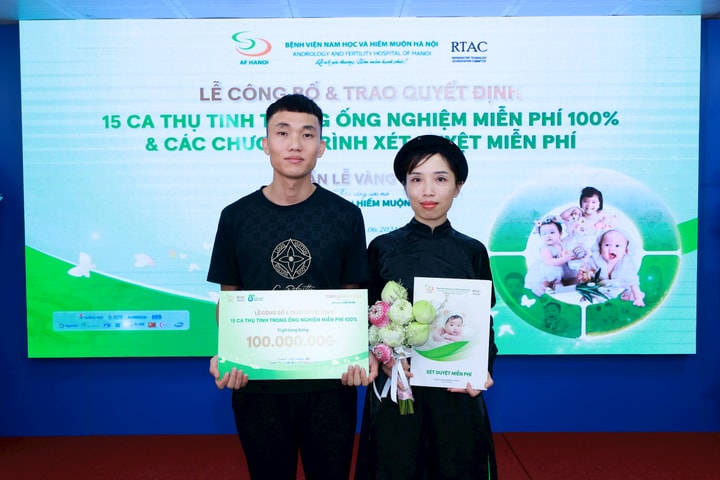Trái ngọt cho đôi vợ chồng vùng cao sau 5 năm hiếm muộn