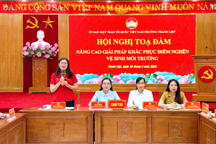 Thanh Liệt tọa đàm giải pháp khắc phục điểm nghẽn vệ sinh môi trường