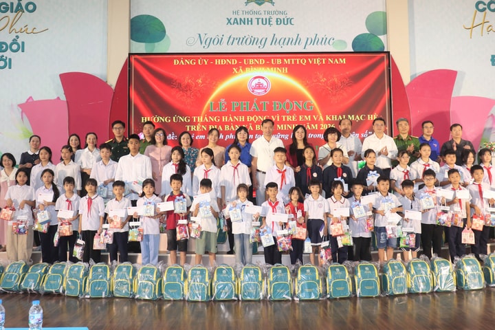 Xã Bình Minh phát động chiến dịch hè và Tháng hành động vì trẻ em năm 2026