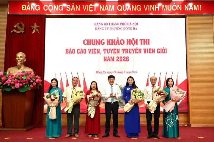 Đống Đa lan tỏa nghị quyết qua hội thi báo cáo viên, tuyên truyền viên giỏi