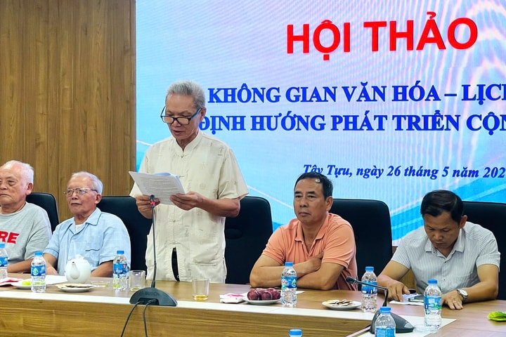 Phường Tây Tựu phát huy giá trị di sản văn hóa gắn với thực hiện Nghị quyết số 80-NQ/TW