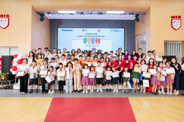 Gần 4.000 sản phẩm dự thi “Cùng em sáng tạo STEM” 2026 cùng Panasonic, lan tỏa tinh thần sáng tạo vì tương lai bền vững