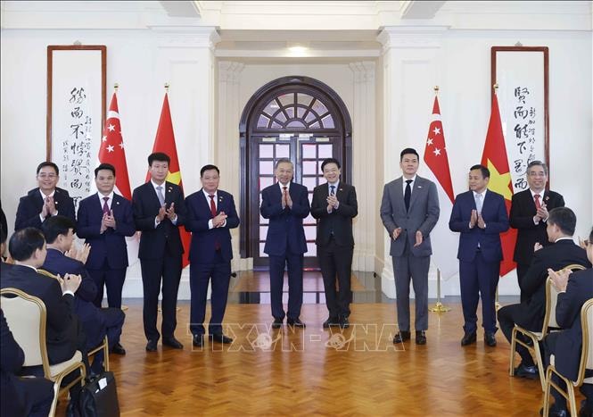 Tổng Bí thư, Chủ tịch nước Tô Lâm chứng kiến Lễ trao các văn kiện hợp tác Việt Nam – Singapore