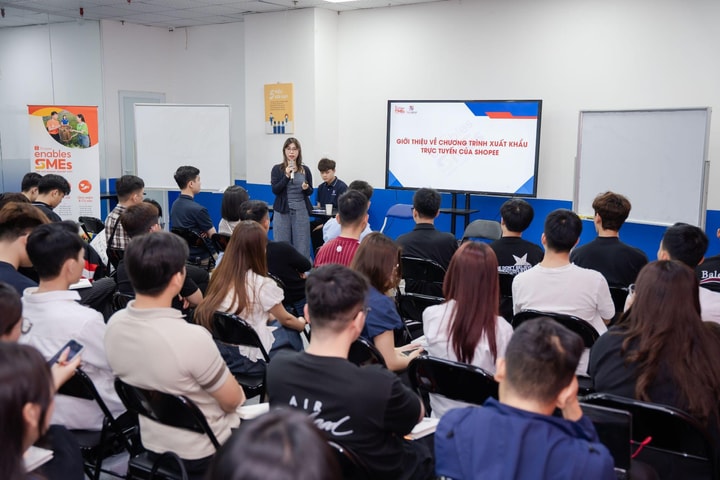 Shopee tiếp sức doanh nghiệp đột phá doanh thu sau một tháng được đào tạo TMĐT