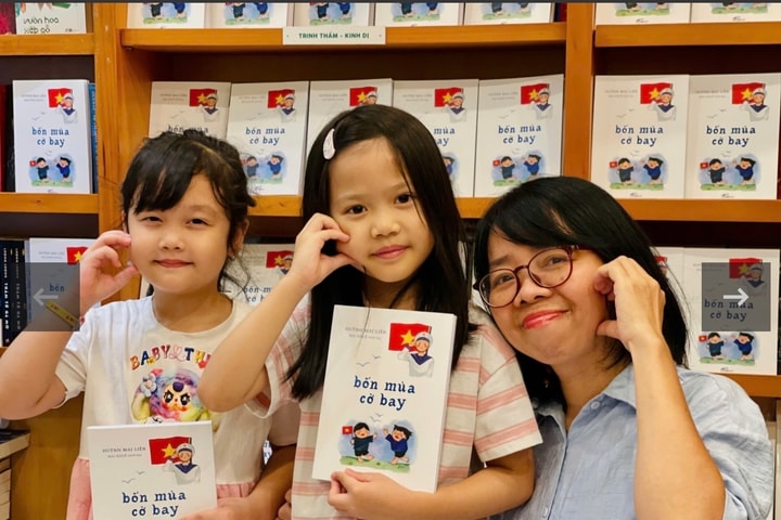 Nhà thơ Huỳnh Mai Liên mang tiếng Việt dịu dàng vào thế giới trẻ thơ