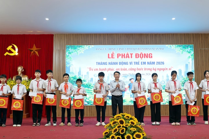 Xã Xuân Mai chung tay xây dựng môi trường an toàn, lành mạnh cho trẻ em