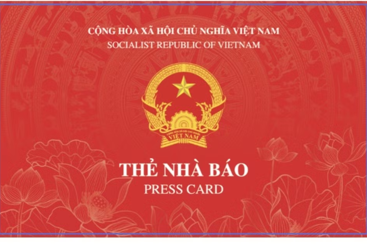 Bộ Văn hóa, Thể thao và Du lịch ban hành mẫu thẻ nhà báo 2026