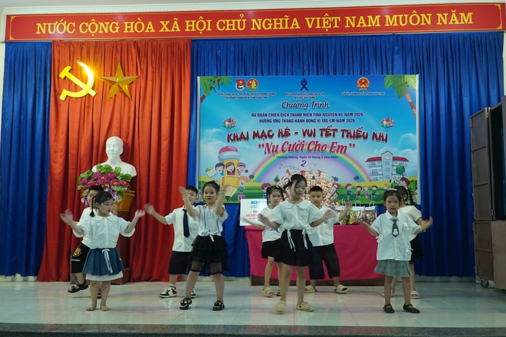 Khai mạc hè 2026: Xã Chương Dương tạo sân chơi bổ ích cho thanh thiếu nhi