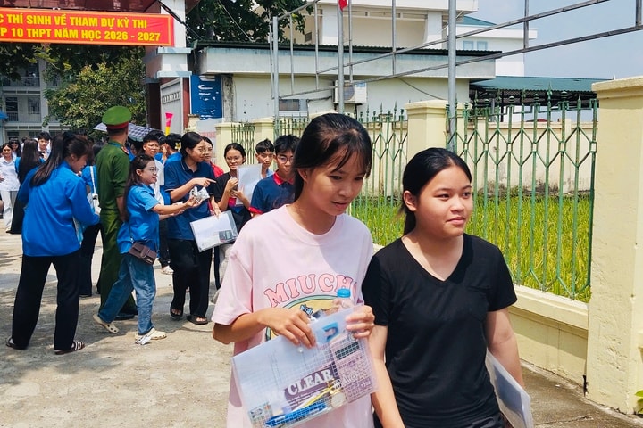 Kỳ thi vào lớp 10 THPT tại xã Tam Hưng diễn ra an toàn, đúng quy định