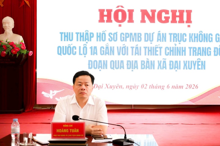 Xã Đại Xuyên triển khai thu thập hồ sơ phục vụ Dự án Trục không gian Quốc lộ 1A