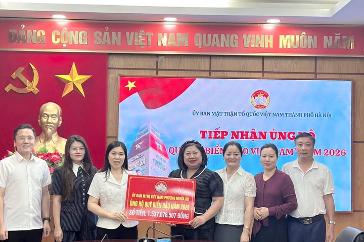 Nghĩa Đô vận động hơn 1,5 tỷ đồng ủng hộ Quỹ “Vì Biển đảo Việt Nam” năm 2026