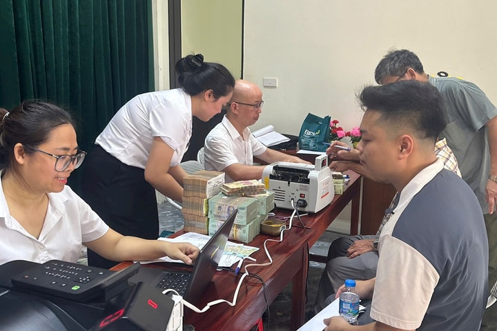 Xã Thường Tín chi trả cho 165 hộ liên quan đến Khu đô thị thể thao Quốc tế Hà Nội