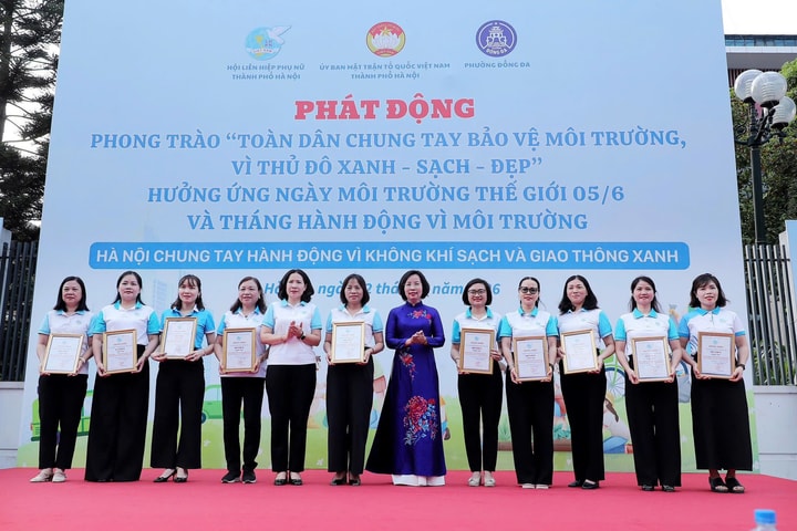 Phụ nữ Mê Linh và hành trình lan tỏa yêu thương