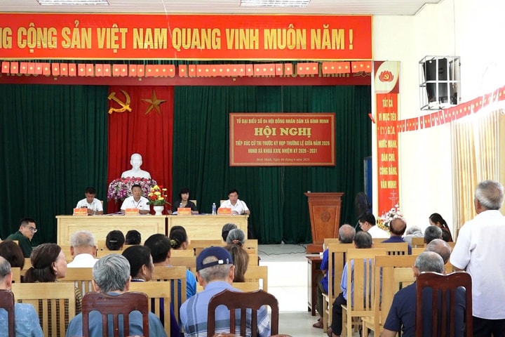 Cử tri xã Bình Minh kiến nghị nhiều vấn đề dân sinh trước kỳ họp HĐND