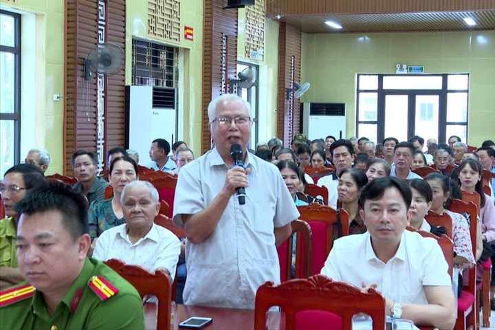 Xã Hát Môn: Tiếp xúc cử tri trước kỳ họp thường lệ giữa năm 2026