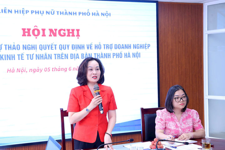 Phụ nữ Thủ đô phản biện chính sách hỗ trợ kinh tế tư nhân