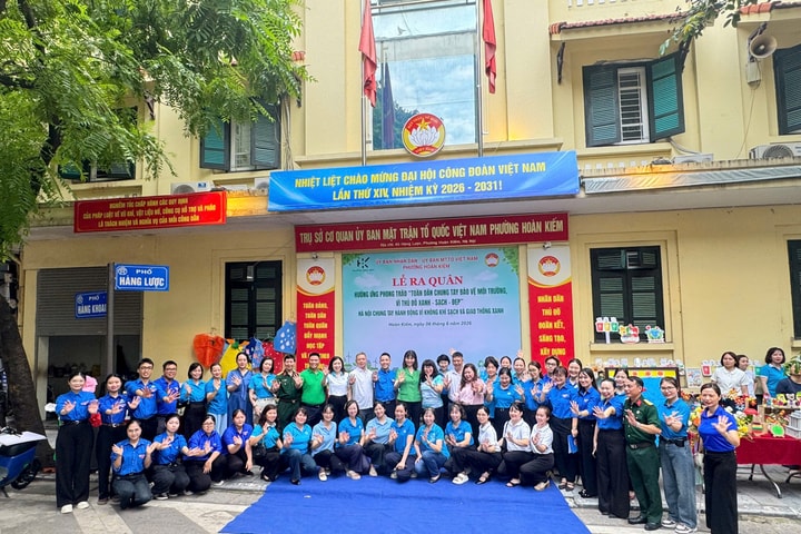 Phường Hoàn Kiếm phát động toàn dân chung tay bảo vệ môi trường