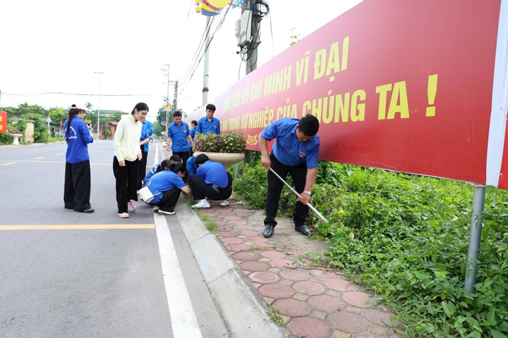 Xã Chương Dương: Lan tỏa lối sống xanh từ những việc làm thiết thực