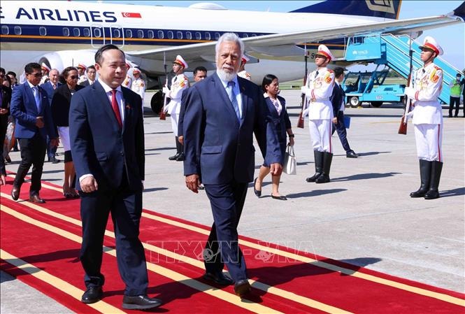 Thủ tướng Timor-Leste Kay Rala Xanana Gusmão đến Hà Nội, bắt đầu thăm chính thức Việt Nam và dự AFF 2026
