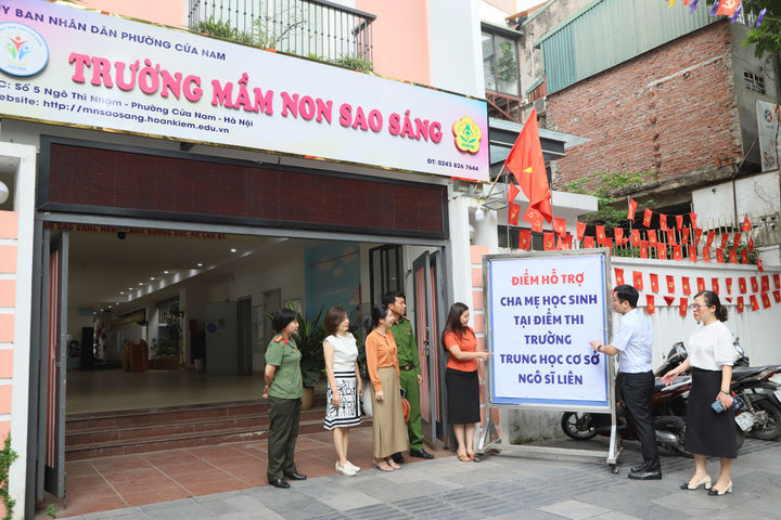 Phường Cửa Nam đảm bảo mọi điều kiện tốt nhất cho kỳ thi tốt nghiệp THPT năm 2026