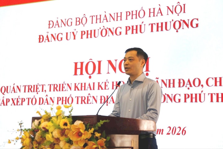 Phường Phú Thượng hướng tới xây dựng "tổ dân phố số" sau sắp xếp