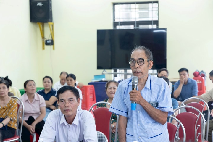 Cử tri xã Ứng Thiên kiến nghị về đất đai, nước sạch và môi trường nông thôn