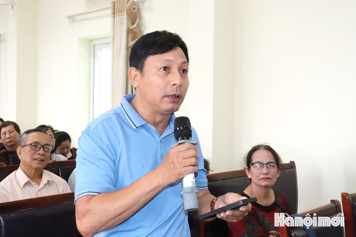 Phường Kiến Hưng đối thoại với người dân, doanh nghiệp về thủ tục hành chính