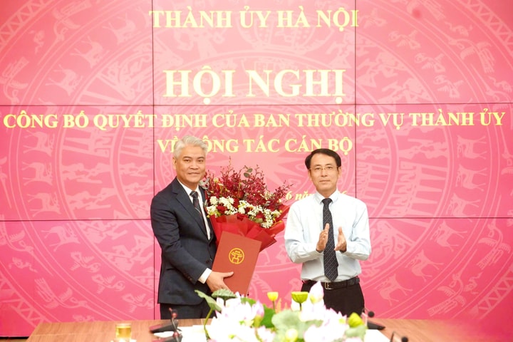 Đồng chí Phạm Quang Hưng giữ chức Phó Chánh Văn phòng Thành ủy Hà Nội