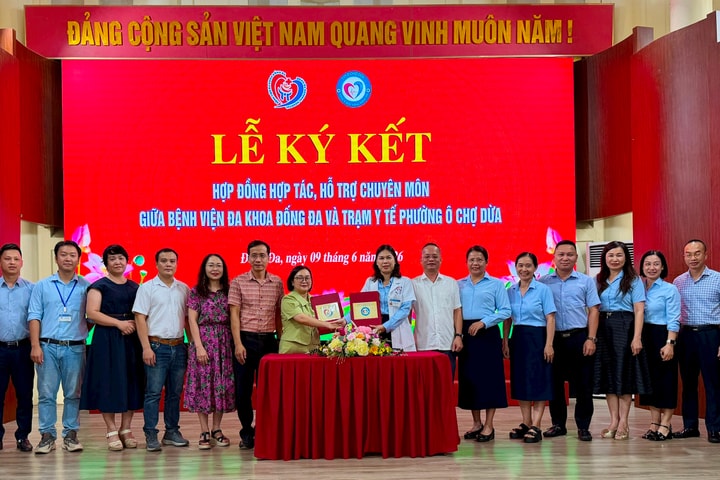 Phường Ô Chợ Dừa tăng cường chất lượng y tế cơ sở