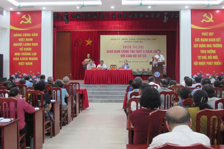 Phường Hồng Hà: Ước thu ngân sách 6 tháng đầu năm đạt 64% kế hoạch