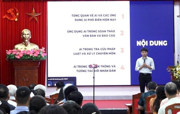 Nâng cao năng lực số cho đội ngũ cán bộ xã Bình Minh