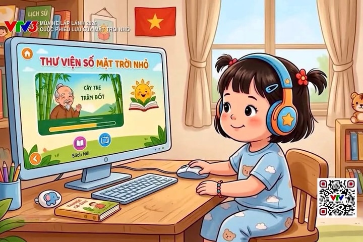Thư viện số “Mặt trời nhỏ”: Thắp sáng hành trình khám phá tri thức