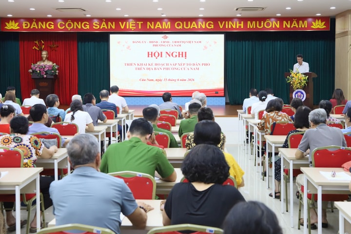 Phường Cửa Nam dự kiến còn 16 tổ dân phố sau sắp xếp