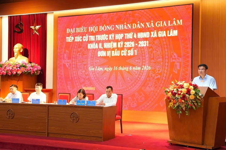 Cử tri Gia Lâm kiến nghị nhiều vấn đề dân sinh trước kỳ họp thứ 4 HĐND xã