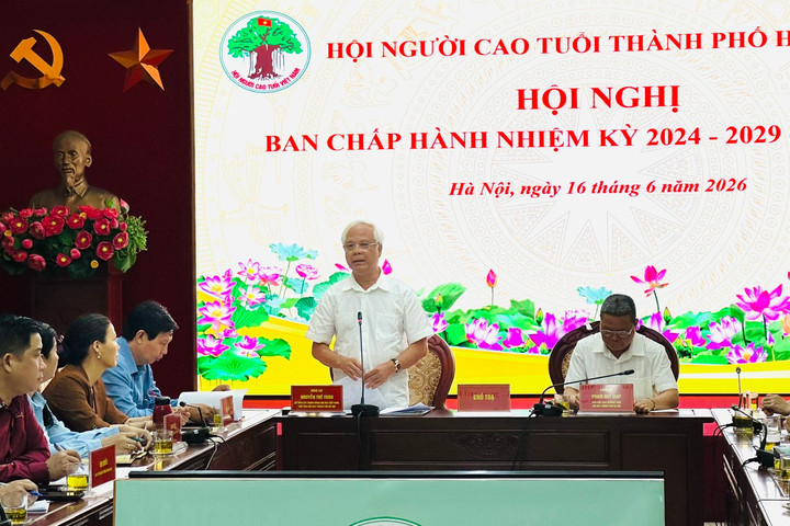 Đồng chí Đào Ngọc Triệu được bầu giữ chức Phó Chủ tịch Hội Người cao tuổi TP Hà Nội