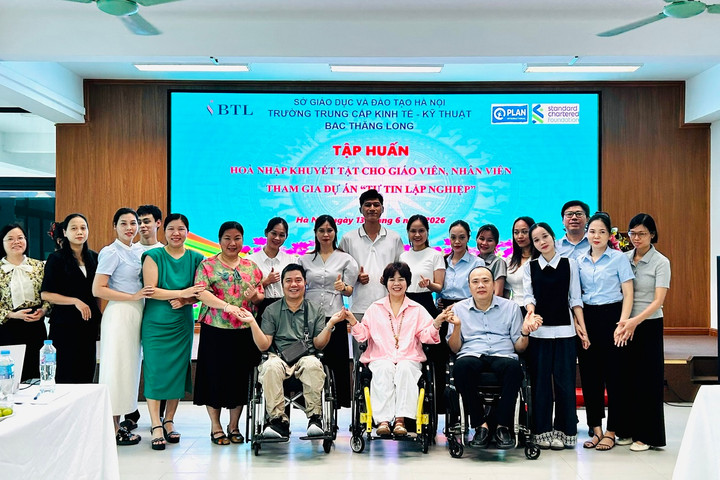 Dự án “Tự tin lập nghiệp”: Mở cánh cửa học nghề, việc làm cho người khuyết tật