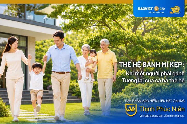Thế hệ “bánh mì kẹp” và nỗi lo gánh vác