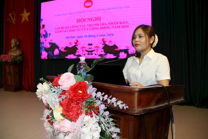 Nâng cao kiến thức, nghiệp vụ cho thành viên Ban Thanh tra nhân dân và Ban Giám sát đầu tư của cộng đồng